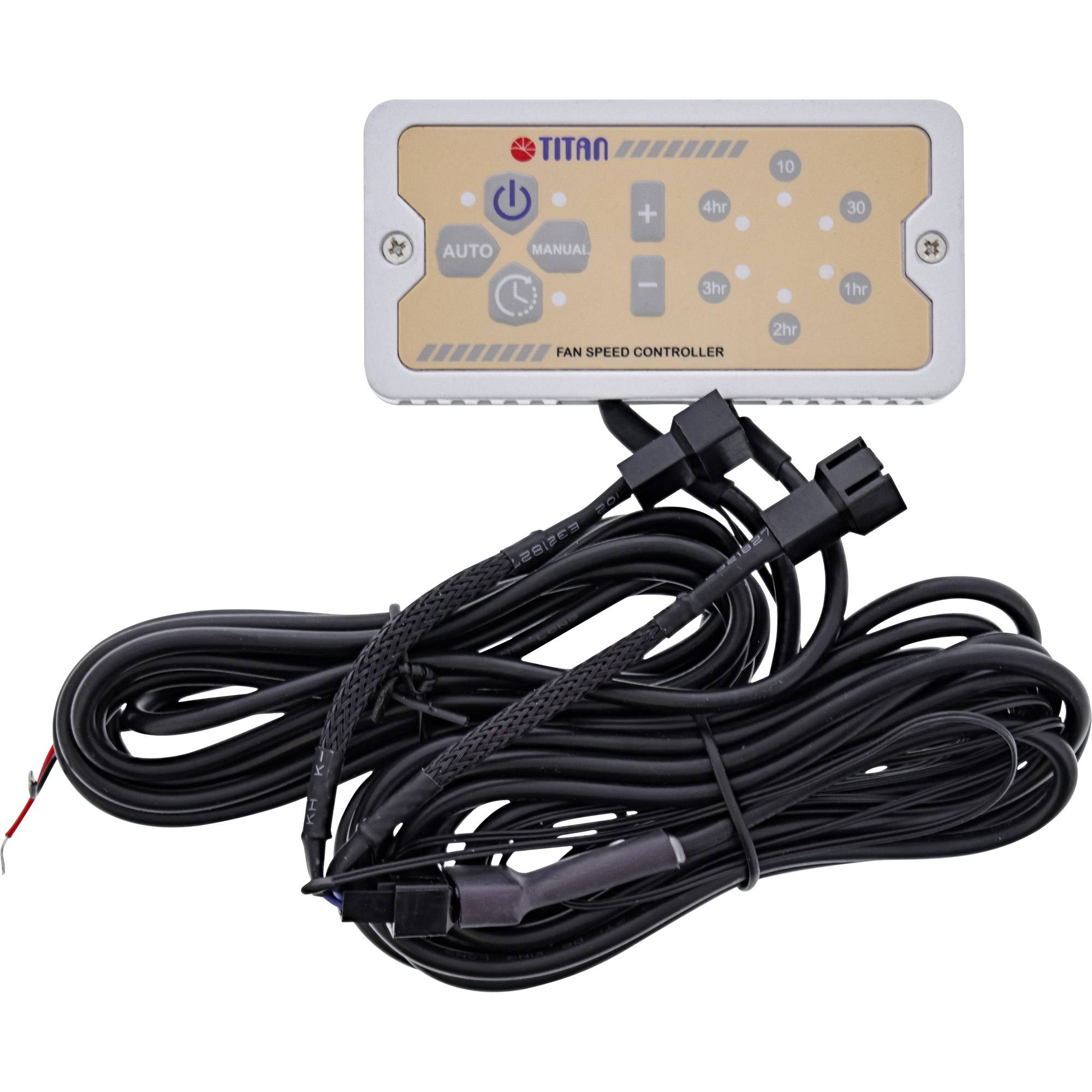 TITAN - TTC-SC22 B/V2+ Kühlschrank-Doppellüfter 120x25mm IP55 für Camping - 32,9 dB - 12 V