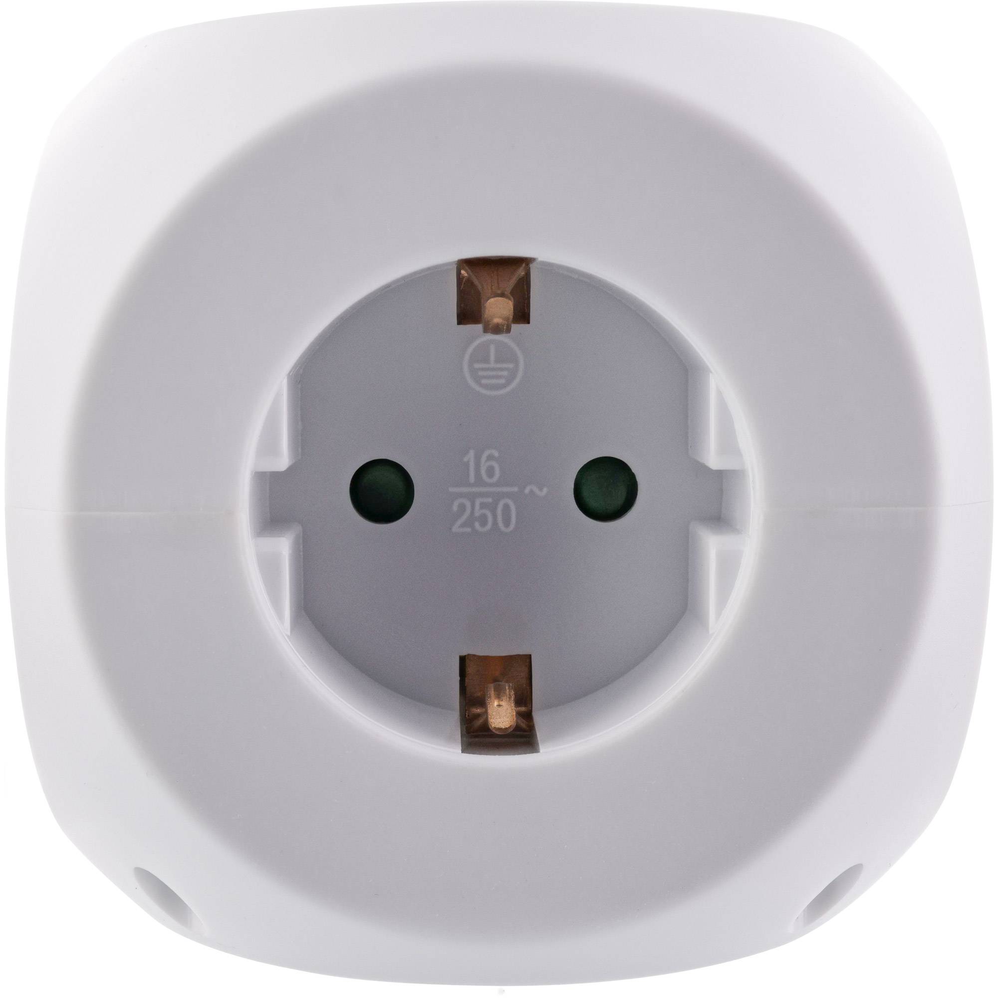 INLINE - Charging Cube - 3x Schutzkontakt - 2x USB-C - 2x USB-A - weiß - 2m