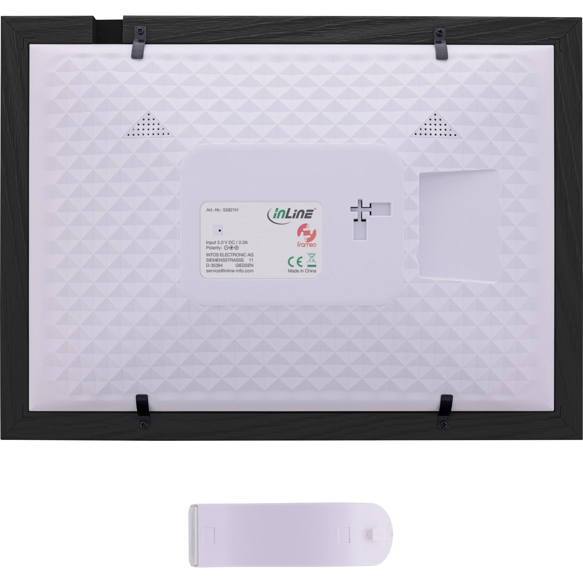 InLine WiFi-Bilderrahmen WiFRAME 2 10,1 1920x1200 16:10 IPS Touch Frameo APP Ihre schönsten Momente vom Smartphone direkt ins Wohnzimmer Mit dem di