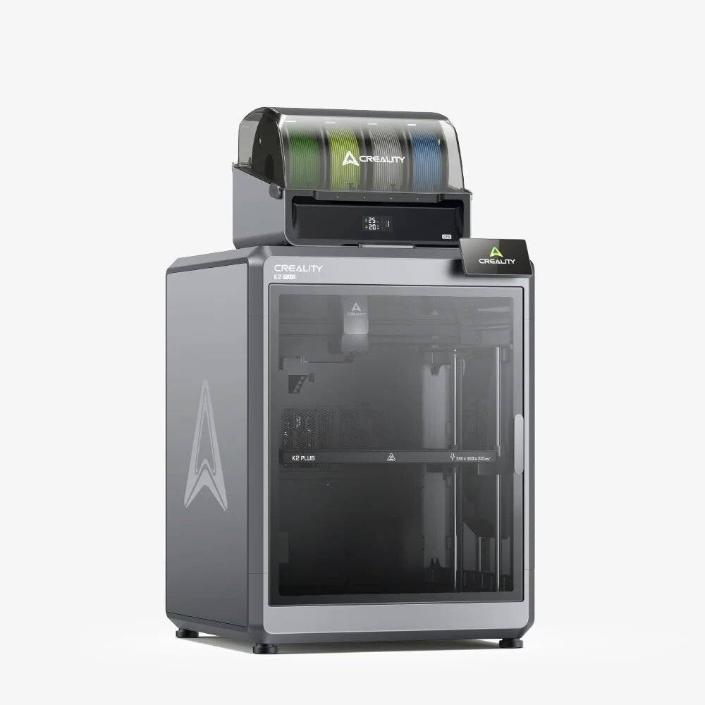 3D-Drucker Creality K2 Plus Combo, 350x350x350 mm, Multi-Material-System, 600 mm/s