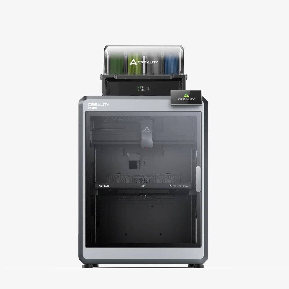 3D-Drucker Creality K2 Plus Combo, 350x350x350 mm, Multi-Material-System, 600 mm/s