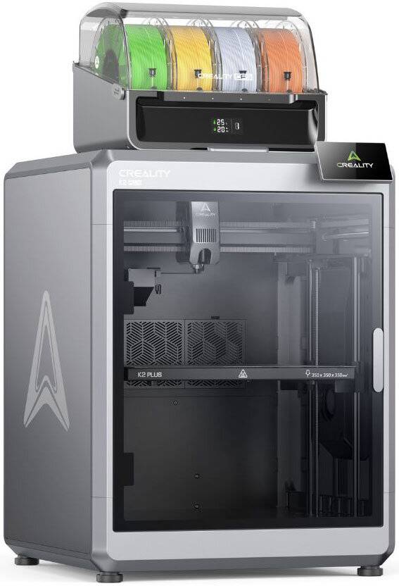 3D-Drucker Creality K2 Plus Combo, 350x350x350 mm, Multi-Material-System, 600 mm/s