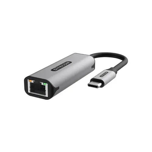Sitecom USB-C-zu-Ethernet-2,5-Gigabit-Adapter (AD-1006) Sitecom USB-C-zu-Ethernet-2,5-Gigabit-Adapter (AD-1006)