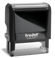 Trodat Printy 4912 OFFICE - Stempel - Selbstfärbend - Zweifarbig (Blau, Rot)