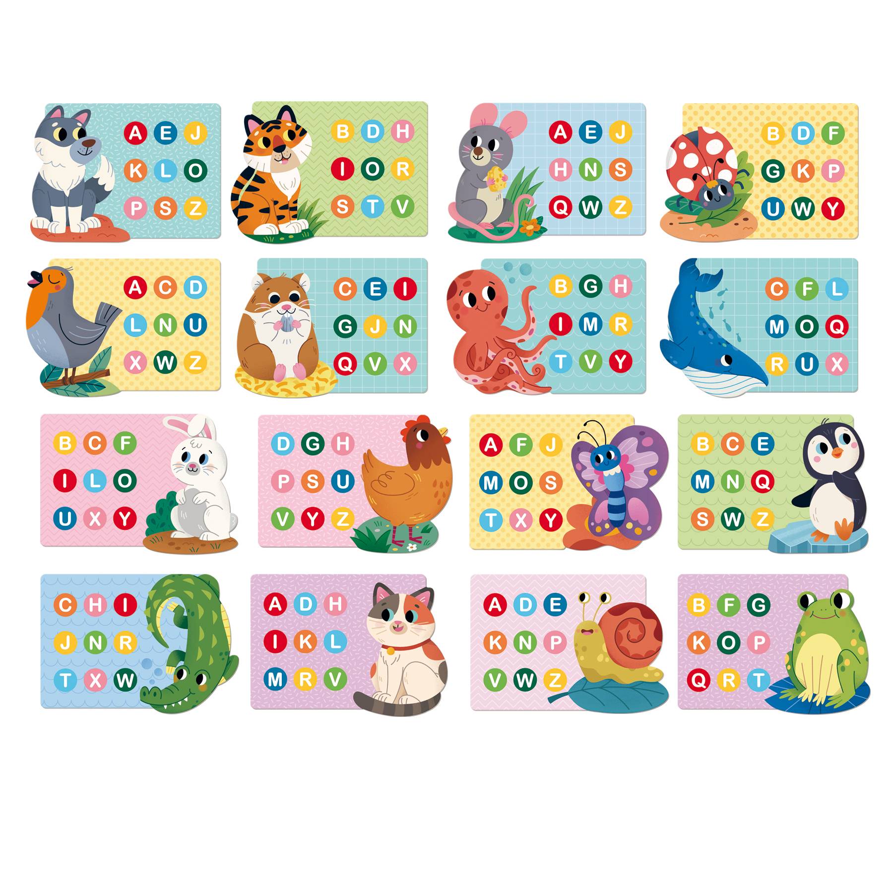Goula. Alphabet Bingo, Kinderspiel