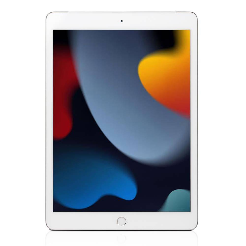 Apple iPad 2021 (9. Gen.) (Refurbished) WiFi + Cellular 256GB Silber Tablet 25.9cm (10.2"), OHNE Netzteil & Kabel