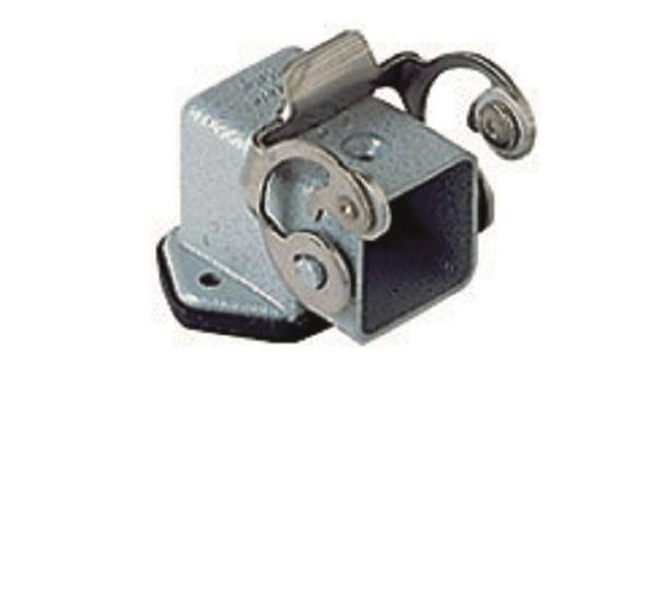 ILME Anbaugehäuse gewinkelt CKAX 03 IA Gr.21.21 Zink 1Bügel Edelstahl Industriematerial