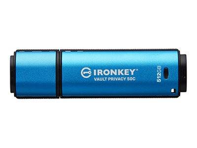 KINGSTON 512GB USB-C IronKey 50C Eingabe / Ausgabe USB-Stick