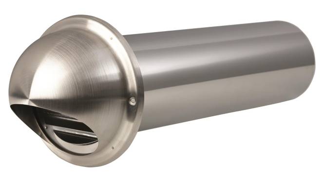 STIEB LWFW 100 VA-LA 231104 Wanddurchführung mit Außengitter Haustechnik Anlagentechnik/Klima