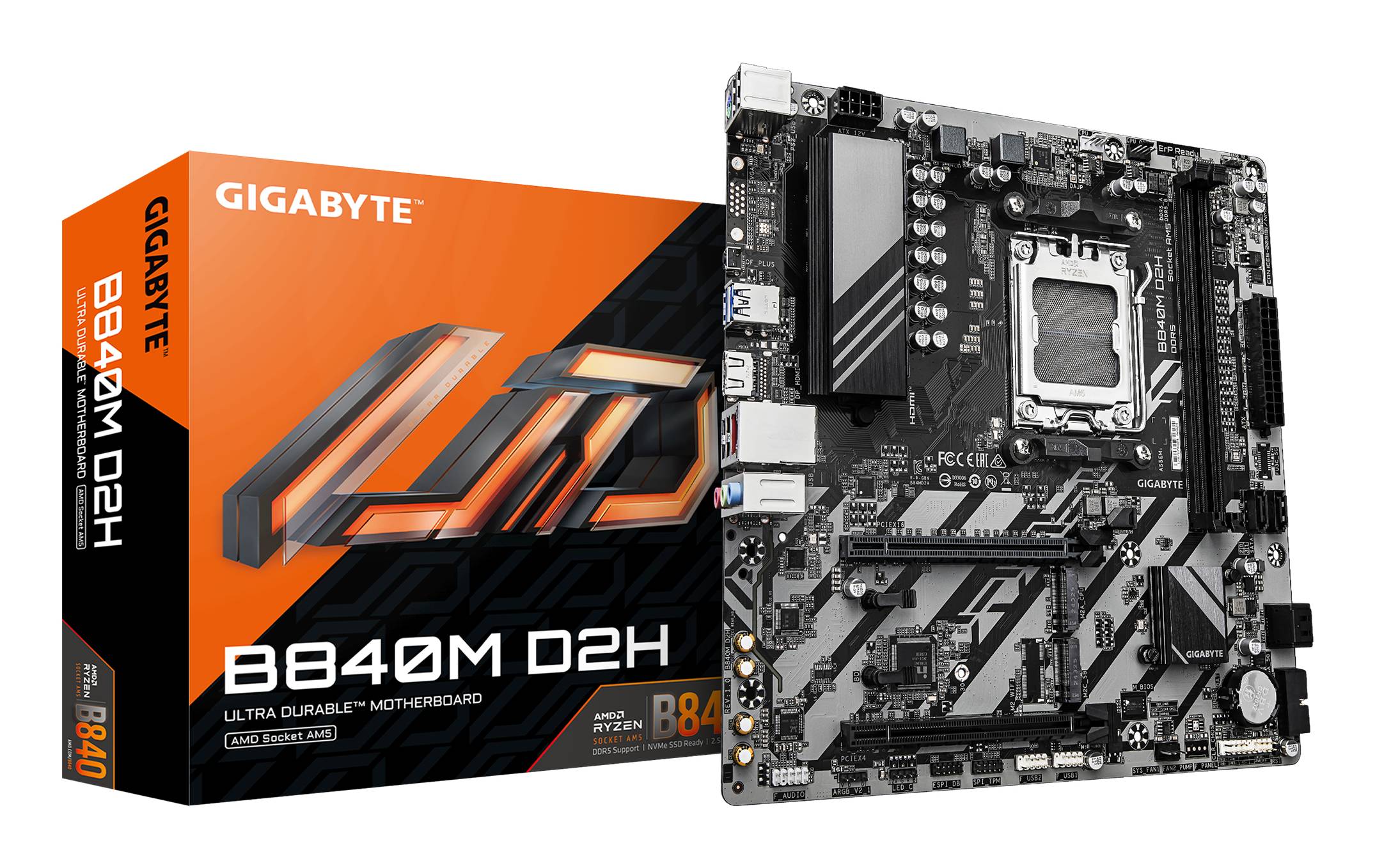 Gigabyte B840M D2H (B840,AM5,mATX,DDR5)
