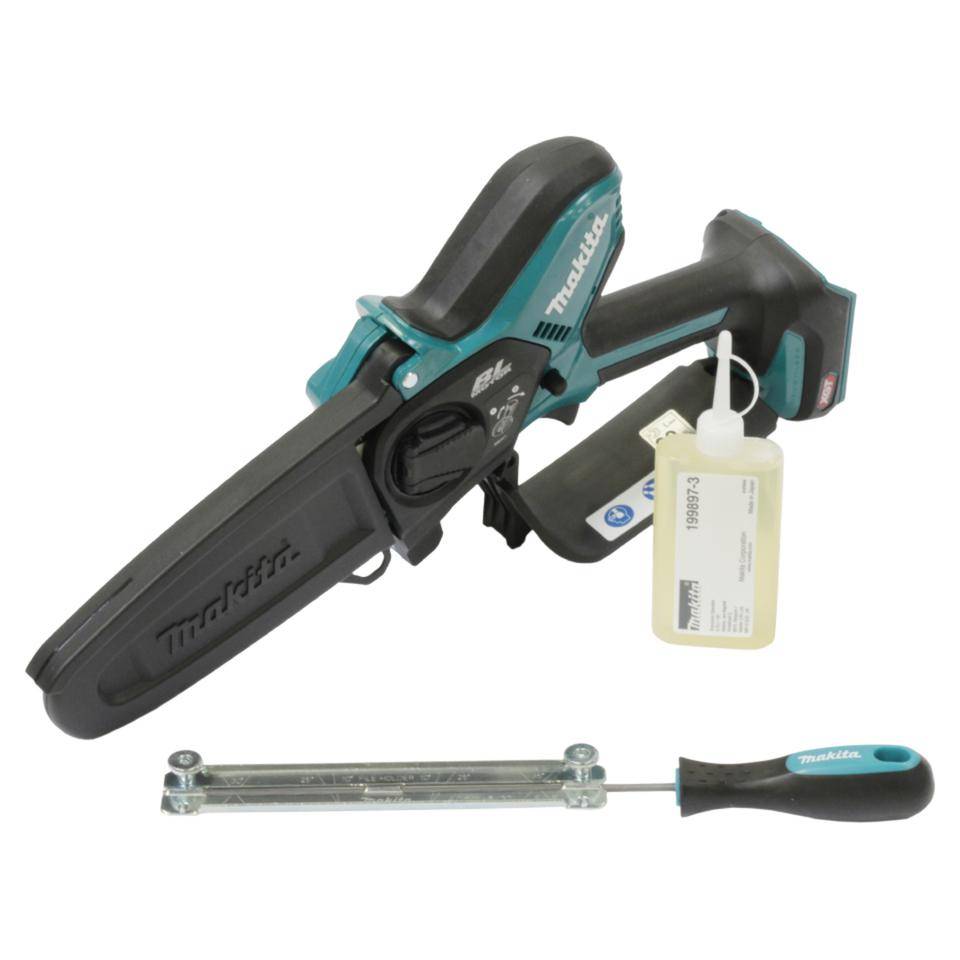 Makita Akku-Astsäge UCO29G, Schienenlänge 150 mm, 485 x 95 x 257mm