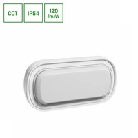 Spectrum LED PASTILO 15W Wandleuchte 120° außenleuchte 1800lm weiß 230V IP54 oval IK10 2700-6000K CCT Spectrum LED PASTILO 15W Wandleuchte 120° außenleuchte 1800lm weiß 230V IP54 oval IK10 2700-6000K CCT