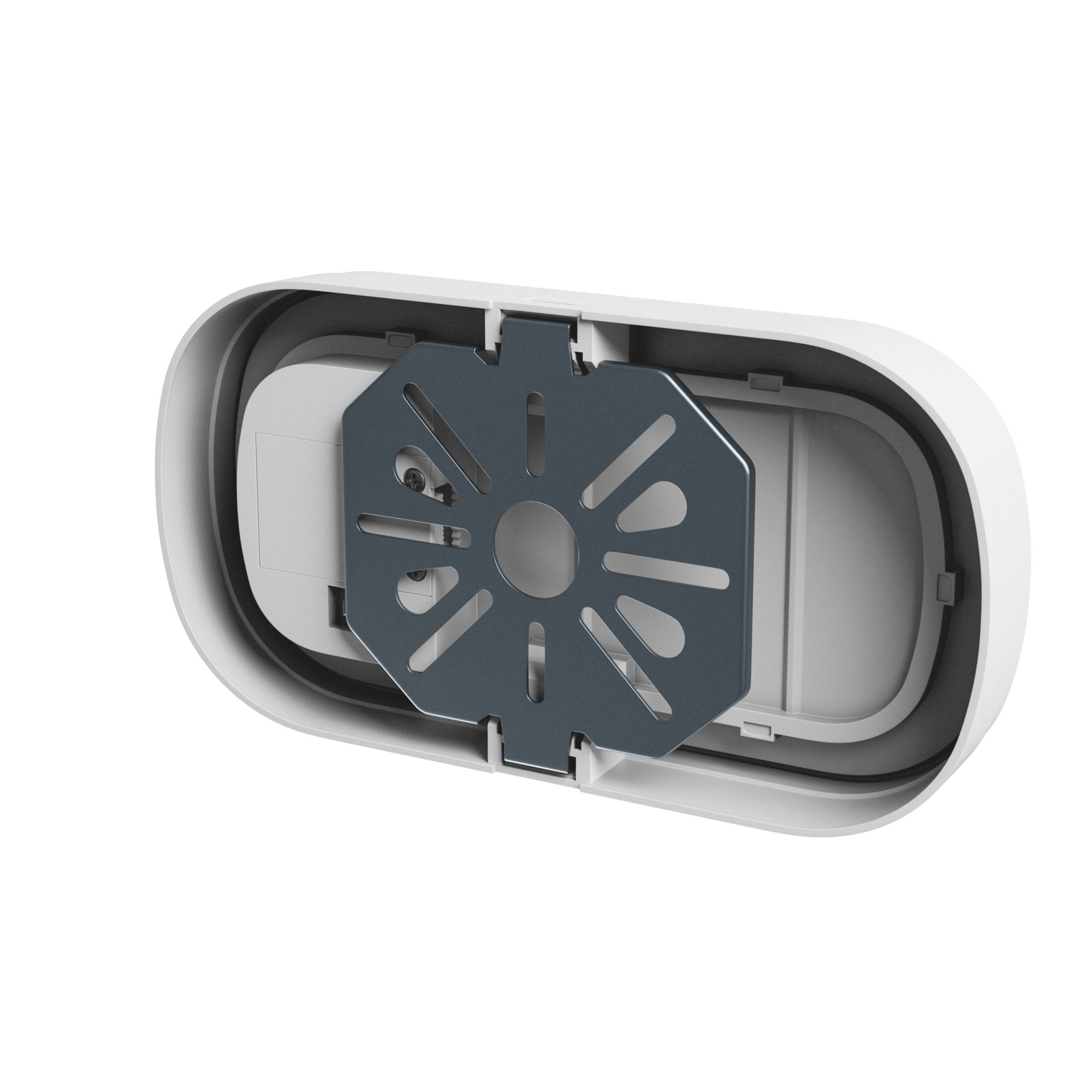 Spectrum LED PASTILO 10W Wandleuchte 120° außenleuchte 1200lm weiß 230V IP54 oval IK10 2700-6000K CCT