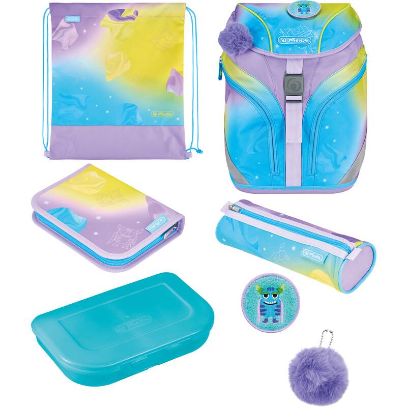herlitz Schulranzen SoftLight Plus "Little Monster"