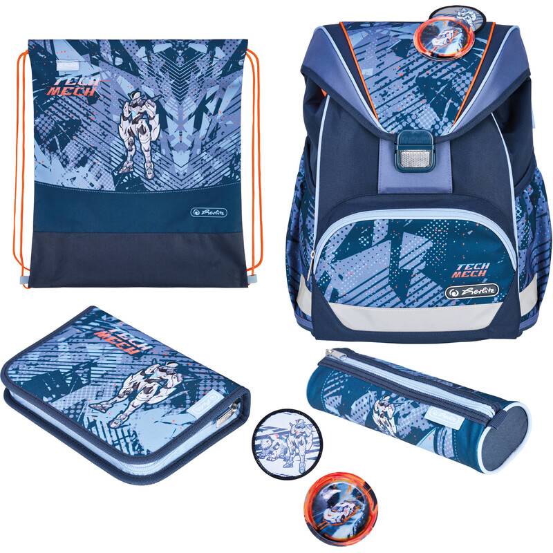 herlitz Schulranzen UltraLight Plus "Tech Mech"