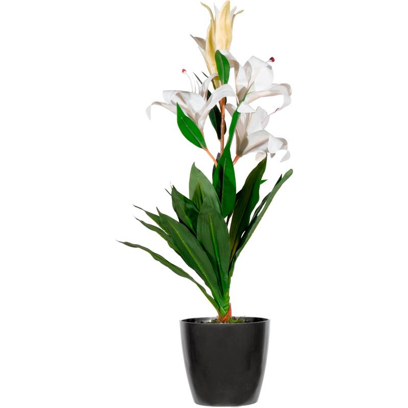 PAPERFLOW Kunstpflanze "Lilienblume", Höhe: 650 mm