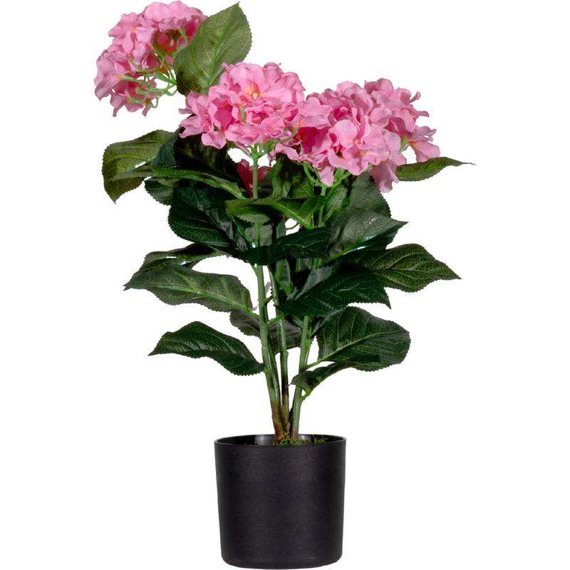 PAPERFLOW Kunstpflanze "Hortensie", rosa, Höhe: 550 mm