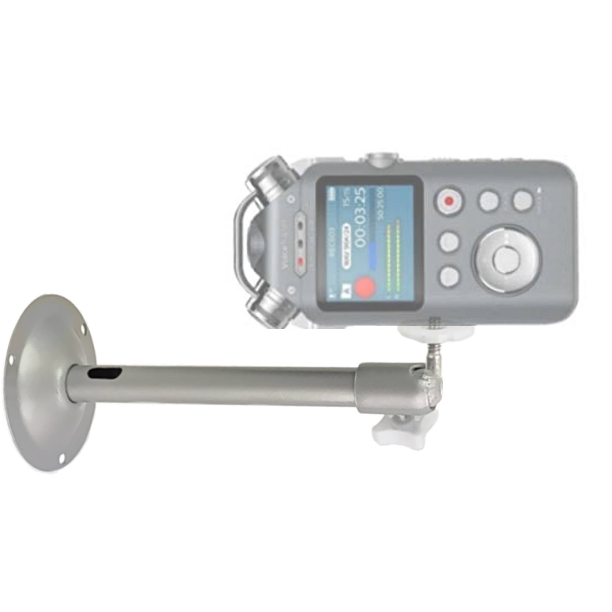 Wand Decken Tisch Halterung Rekorderhalterung Halterung Halter Stativ für Audiorekorder Tascam Philips Diktiergerät