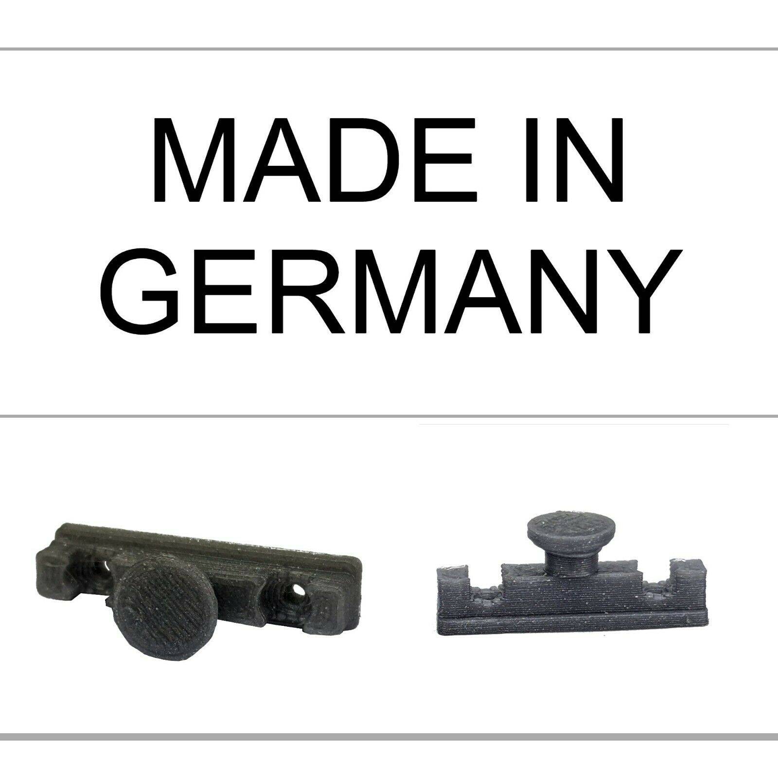 4x Ersatzteil passend für IKEA Kvartal Paneelwagen Rollenhalter für Laufleiste Schiebegardinen Vorhangsystem Gleiter Zubehör