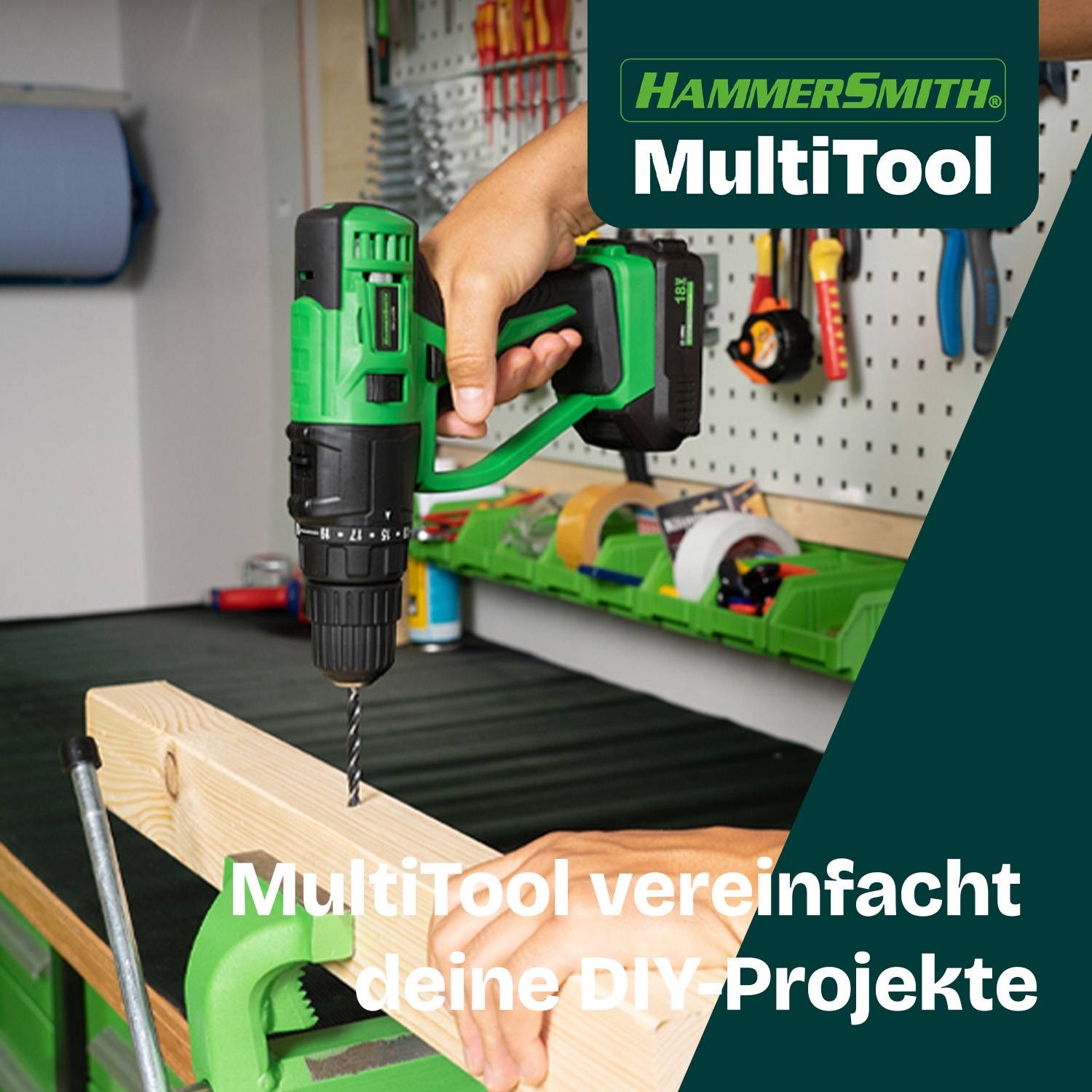 Hammersmith MultiTool Luftpumpenaufsatz - Zubehör - Verwandelt Ihr MultiTool in eine elektrische Luftpumpe