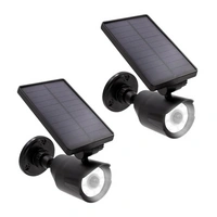 Panta Safe Light Solar LED - Doppelpack - 8 Hochleistungs-LEDs - bis zu 7,5 Meter Reichweite - wetterfest & robust - Abschaltfunktion Panta Safe Light Solar LED - Doppelpack - 8 Hochleistungs-LEDs - bis zu 7,5 Meter Reichweite - wetterfest & robust - Abschaltfunktion