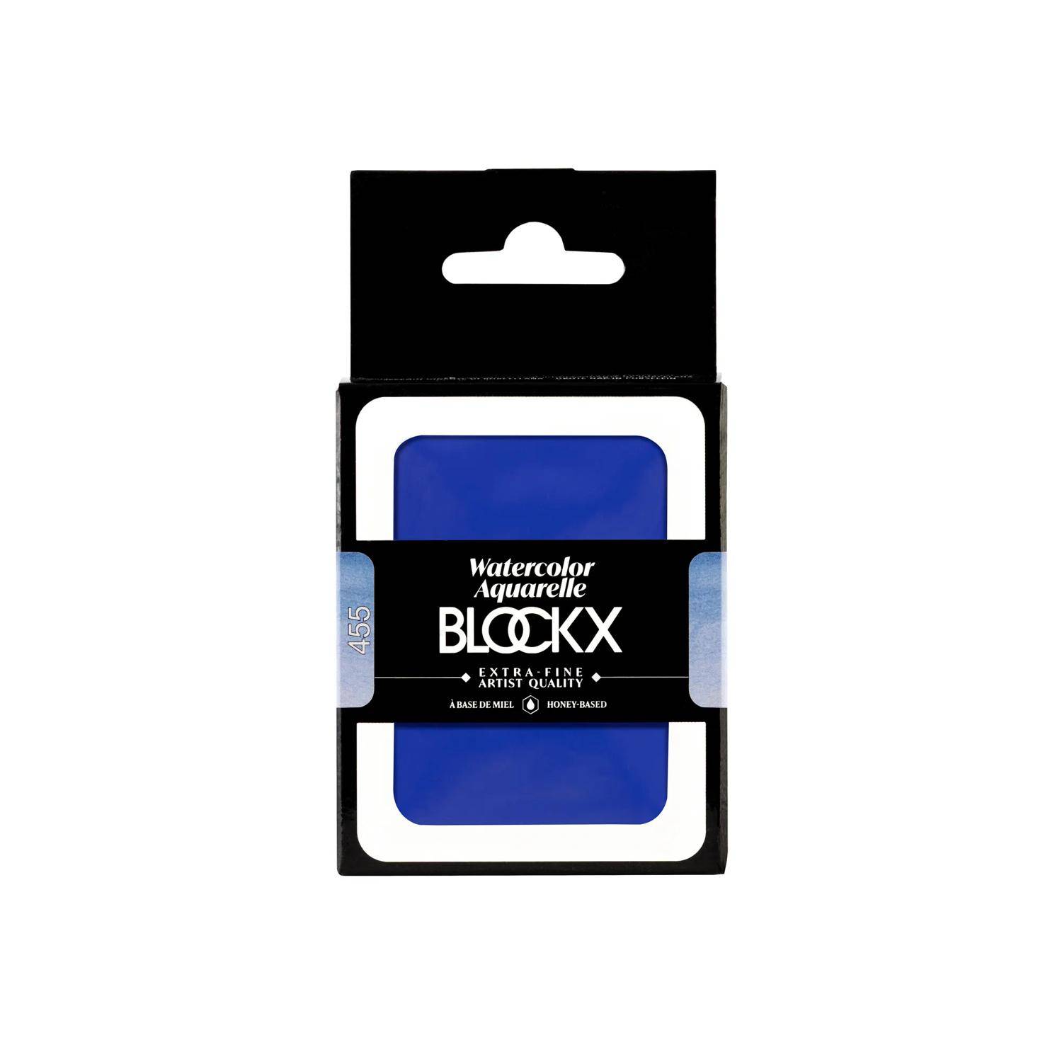 Blockx Aquarellfarbe, Kobaltblau - Großer Napf 18ml - Dunkelkobaltblau 45455BXC