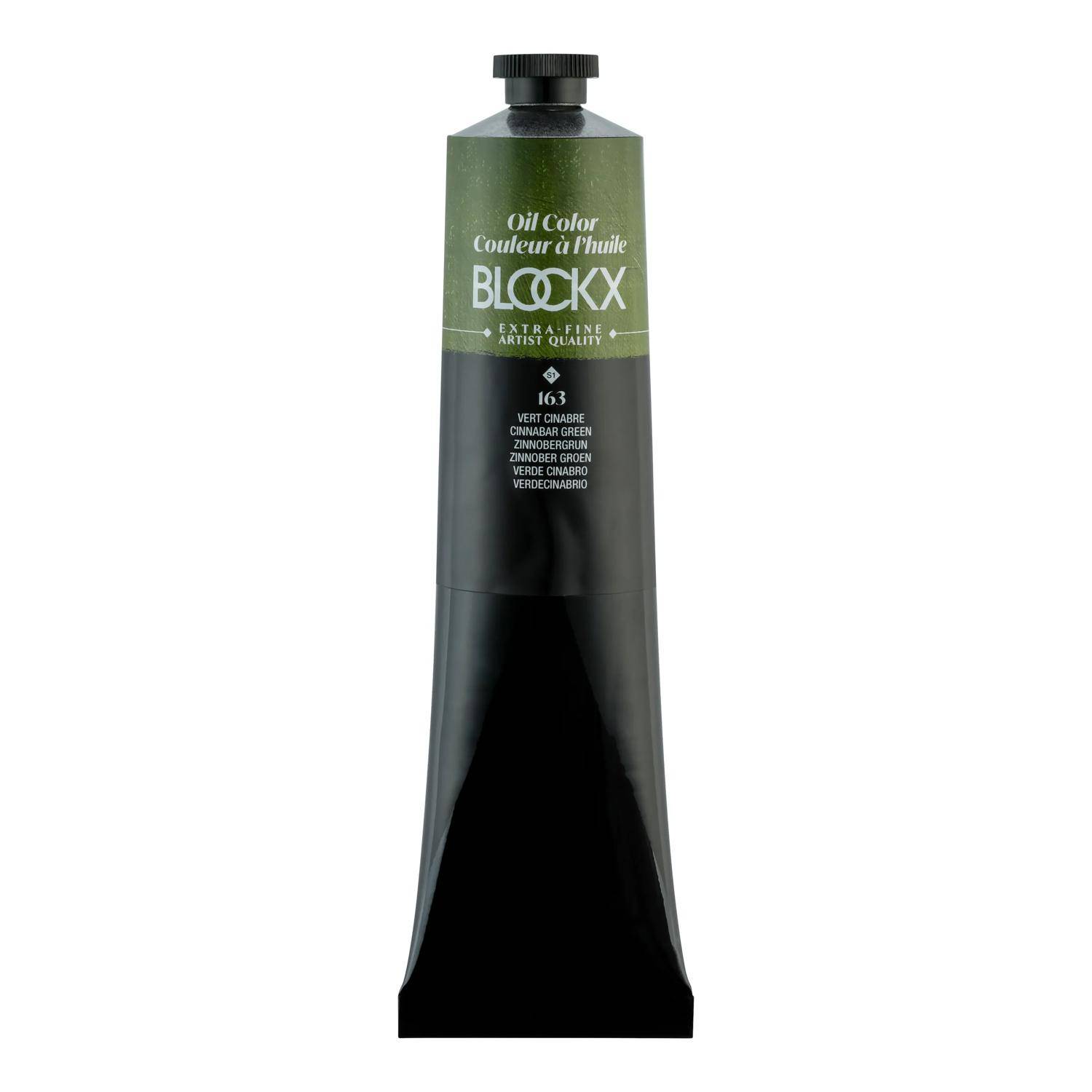 Blockx Ölfarbe, Zitronengrün - Tube 200ml - Zinnobergrün 216163BXC