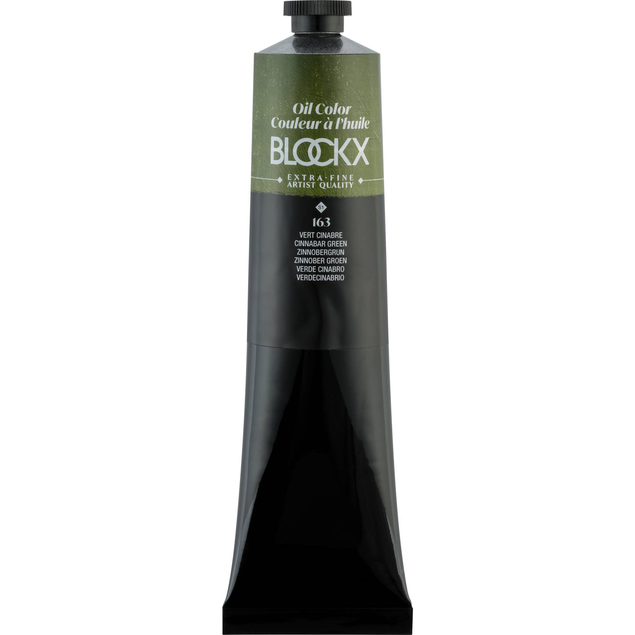 Blockx Ölfarbe, Zitronengrün - Tube 200ml - Zinnobergrün 216163BXC