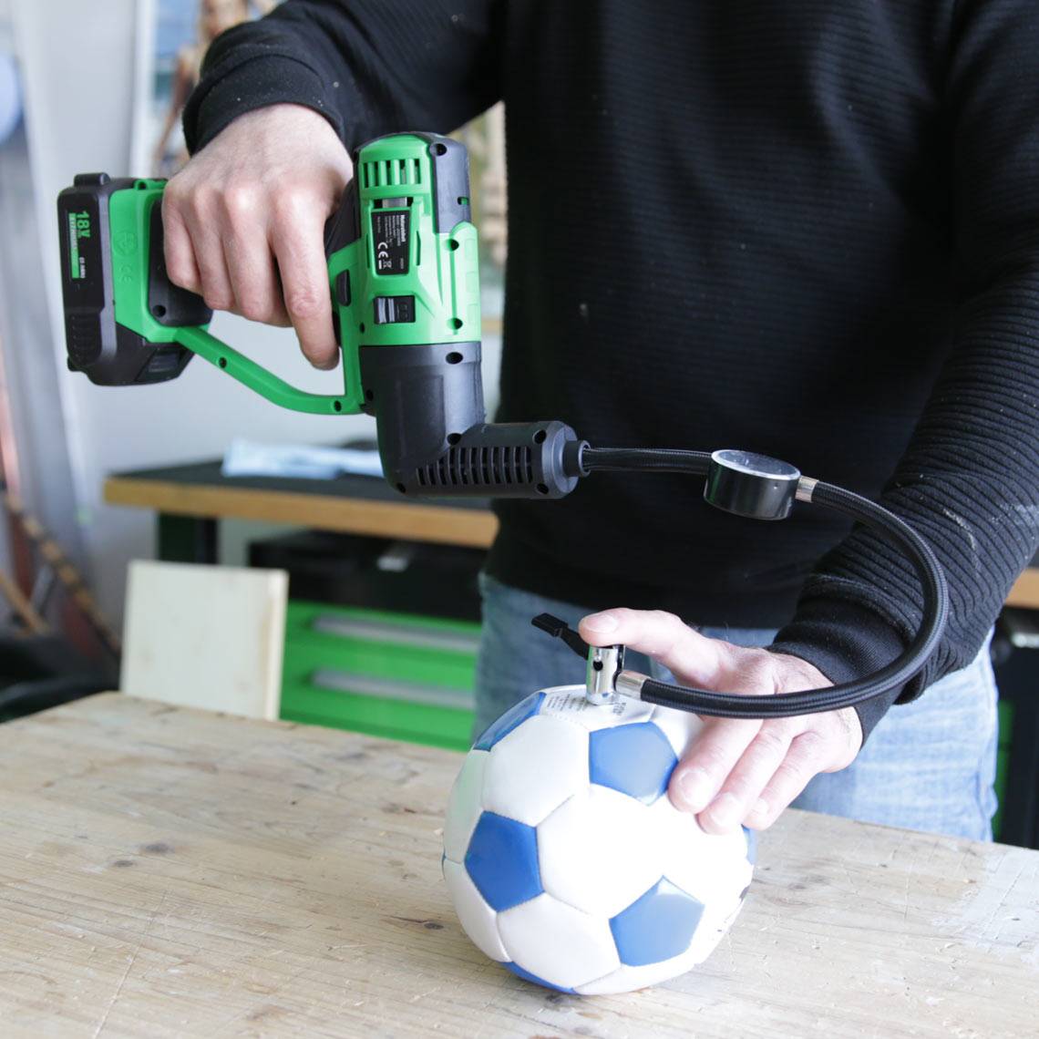 Hammersmith MultiTool Luftpumpenaufsatz - Zubehör - Verwandelt Ihr MultiTool in eine elektrische Luftpumpe