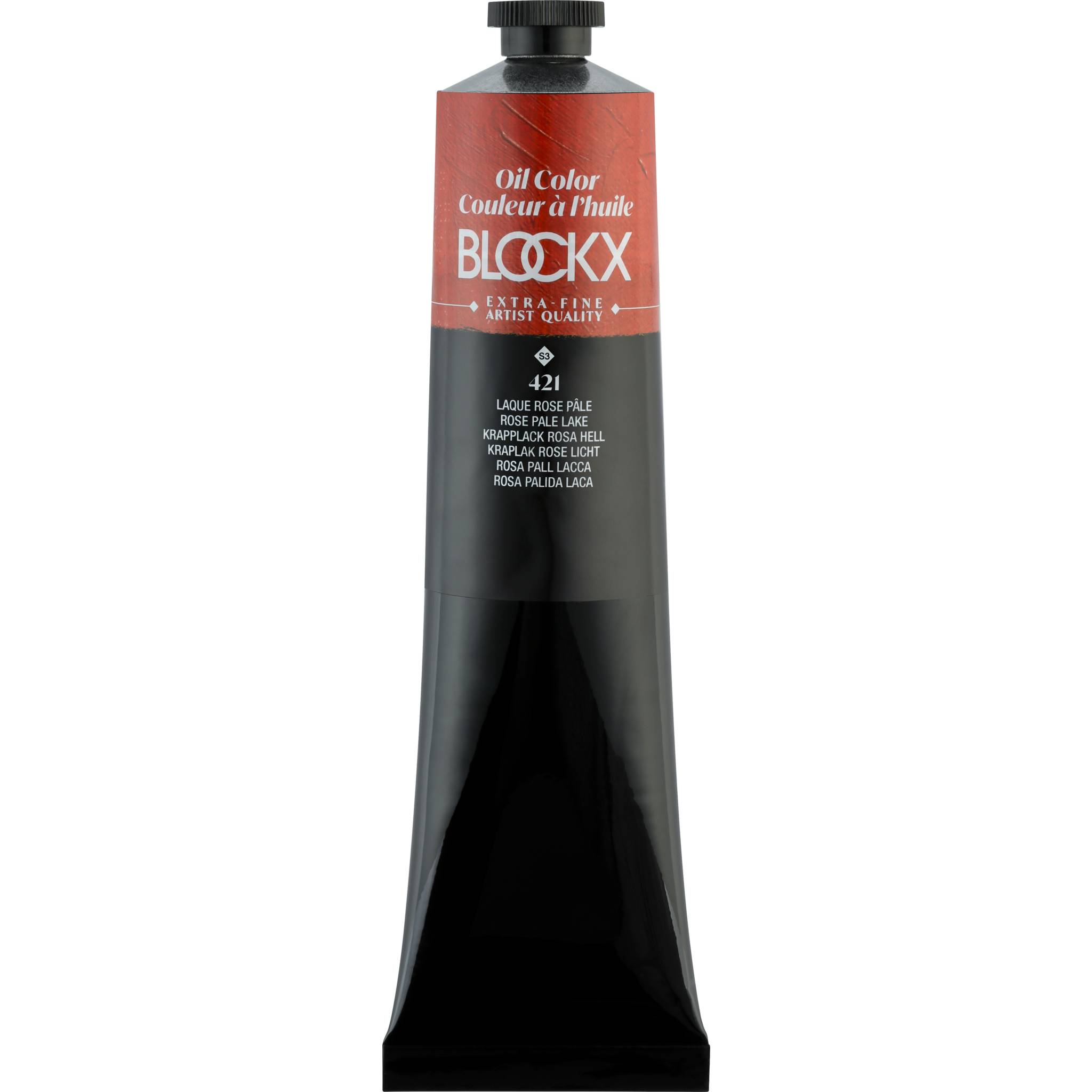 Blockx Ölfarbe, Krapplack hellosa - Tube 200ml - Lack Blassrosa 216421BXC