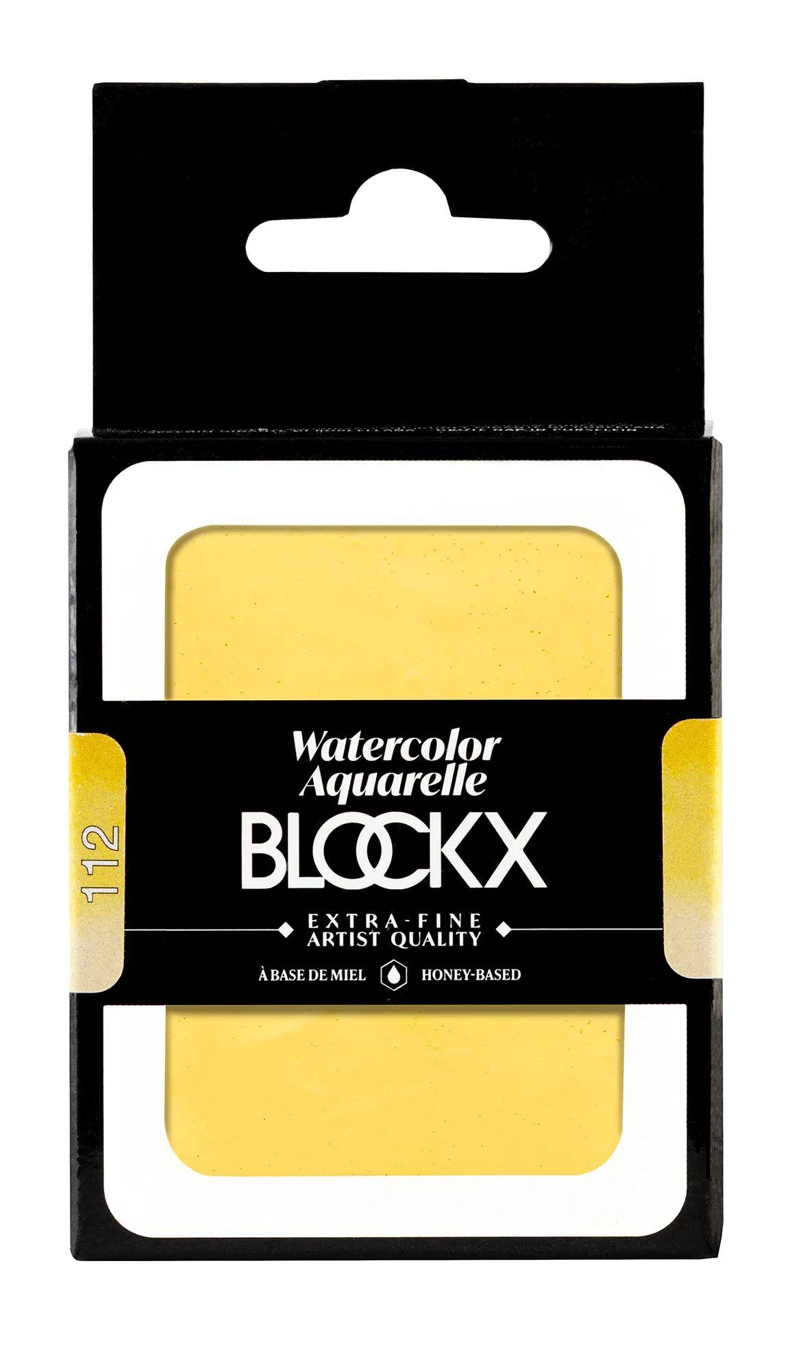 Blockx Aquarellfarbe, Neapelgelb - Großer Napf 18ml - Neapelgelb 45112BXC