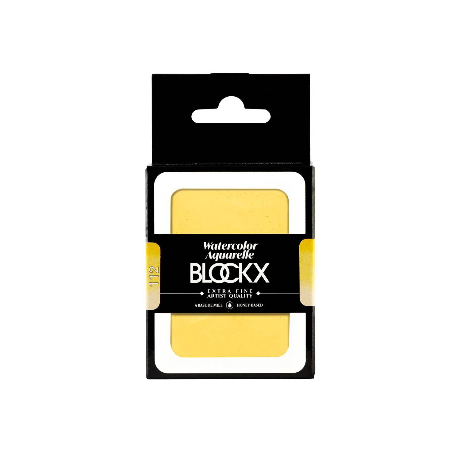 Blockx Aquarellfarbe, Neapelgelb - Großer Napf 18ml - Neapelgelb 45112BXC