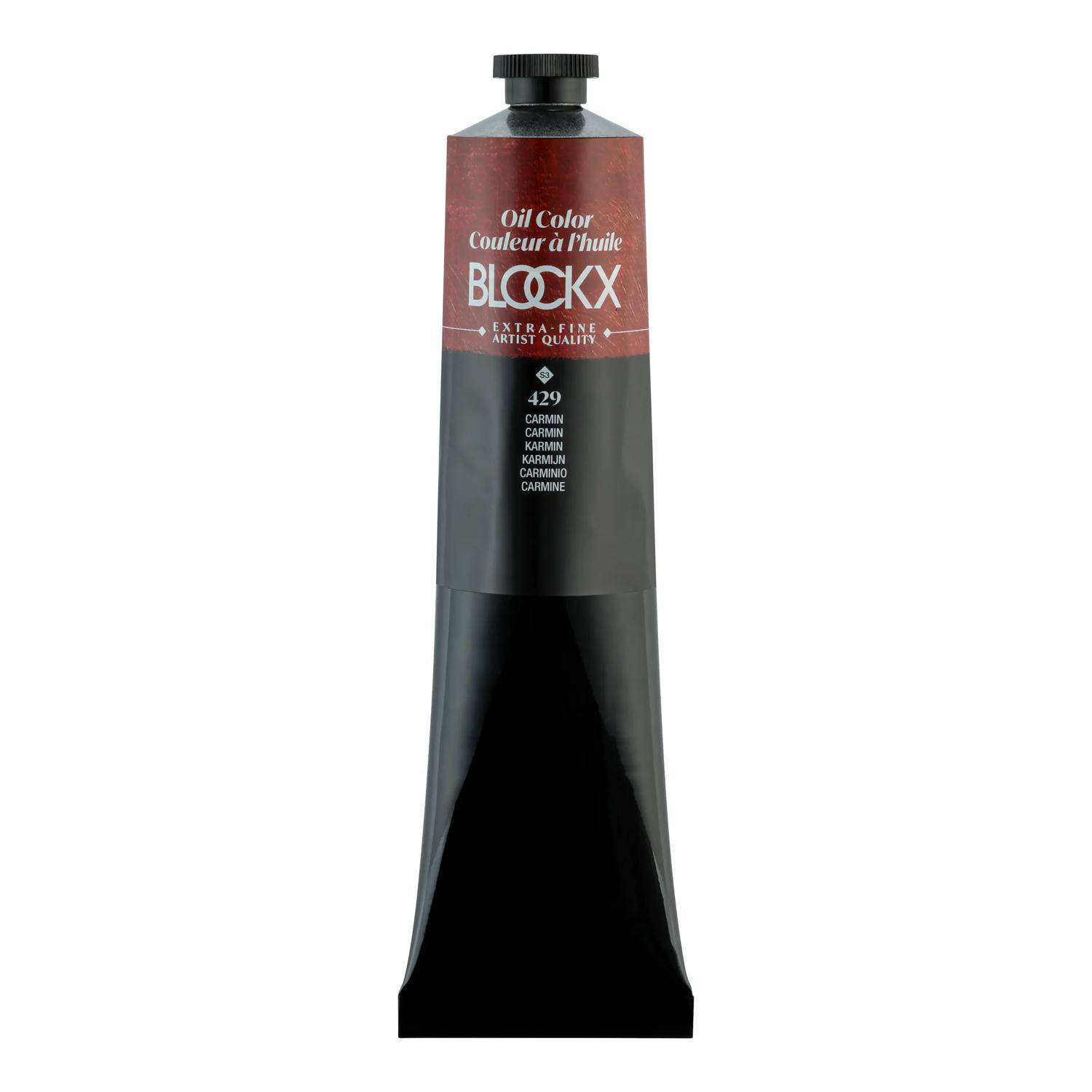Blockx Ölfarbe, Karmin - Tube 200ml - Karmin 216429BXC
