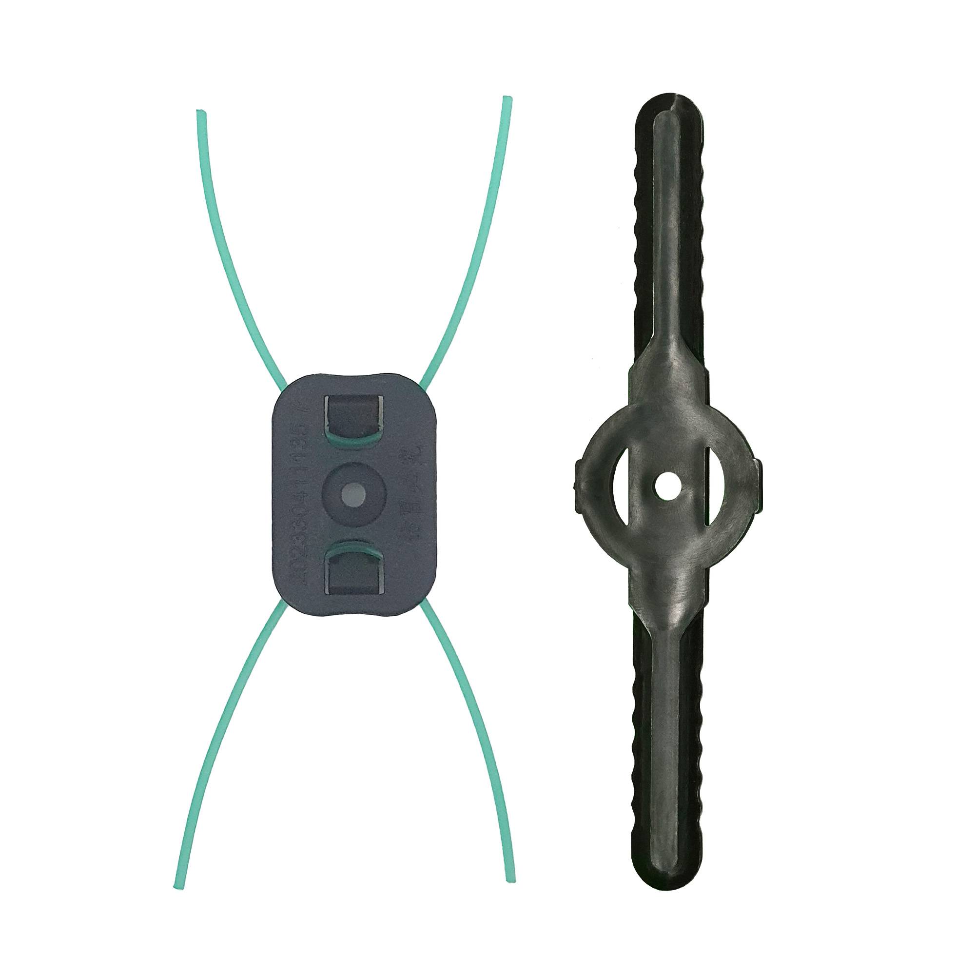 Hammersmith MultiWizard Ersatzklingen 20tlg. Set - 10 Polyamid-Klingen für feines Gras & Unkraut - 10 Nylon-Schneider für grobes Unkraut & Heckensch