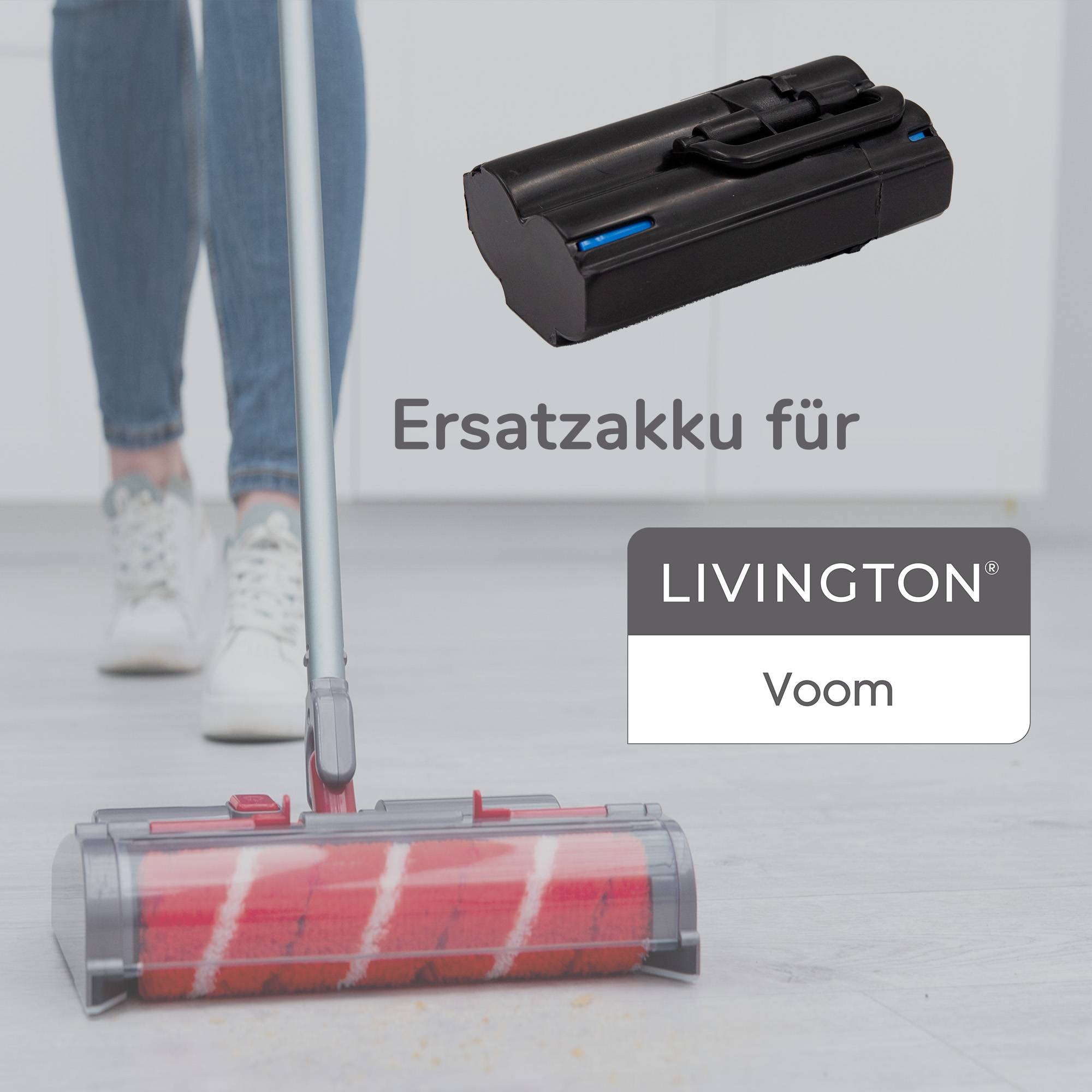 Livington Voom Ersatz-Akku - Ersatzakku für Livington Voom