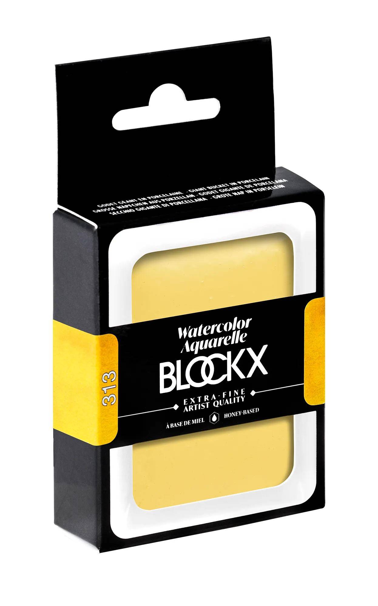 Blockx Aquarellfarbe, Primärgelb - Großer Napf 18ml - Primärgelb 45313BXC