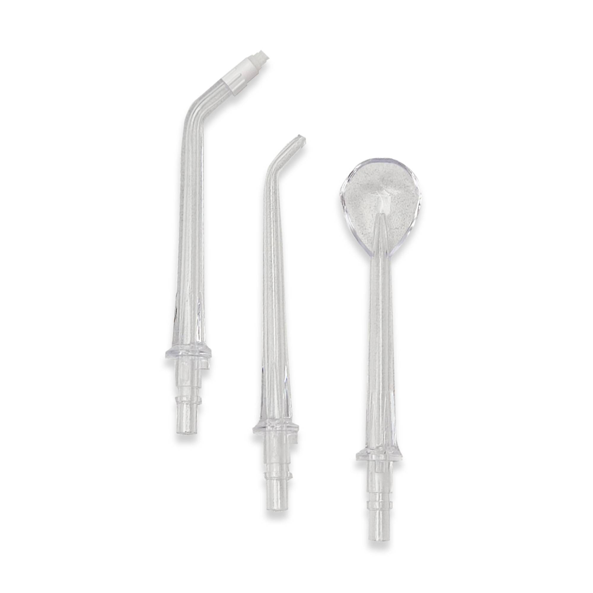 CorpCare Miracle Smile Spezial-Mundreinigungs-Set 3tlg für CorpCare MircacleSmile Munddusche - Zungenschaber, Reinigungsbürstchen & Jetdüsenaufsat