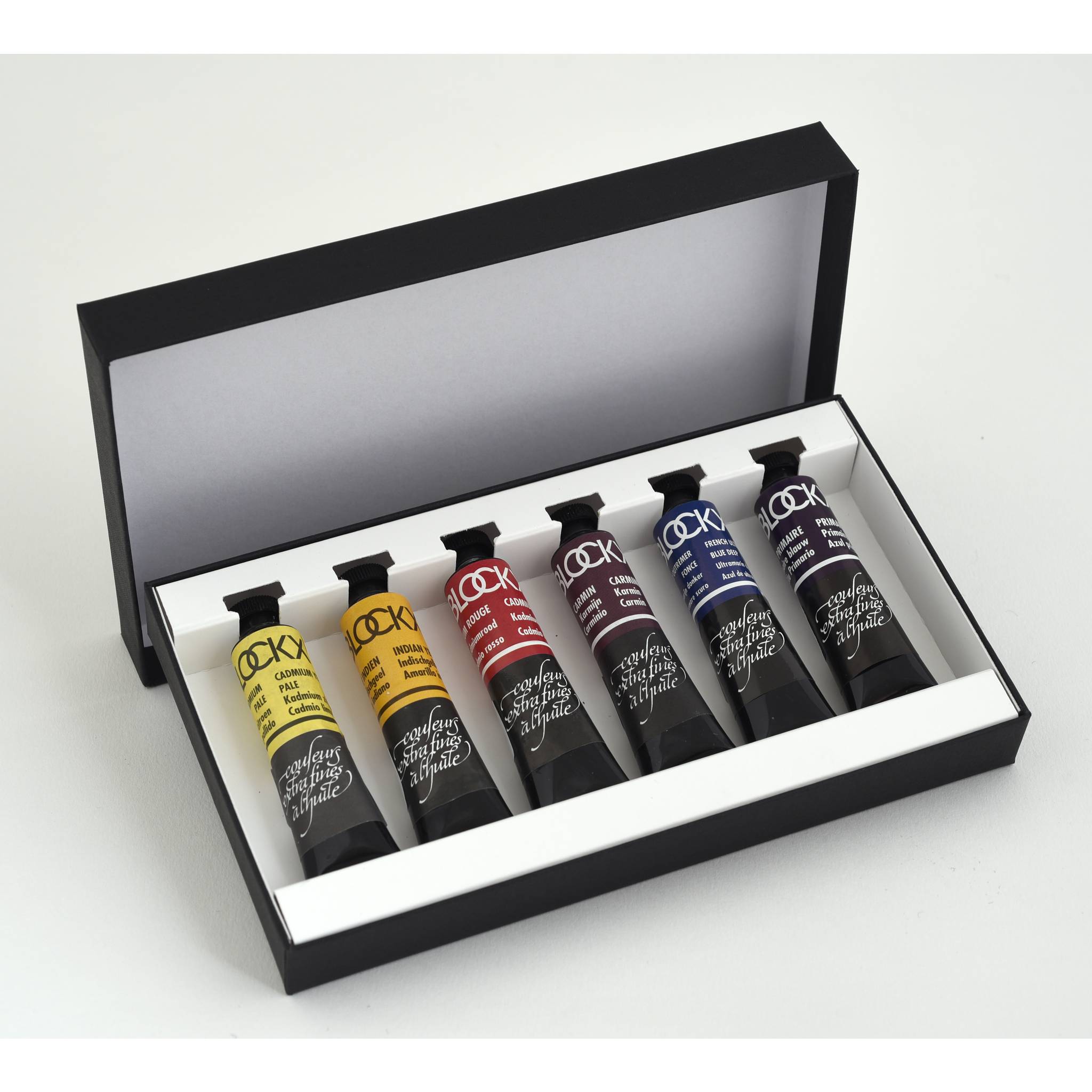 Blockx Ölfarben 6x20ml, Set Primärfarben 212902BXC