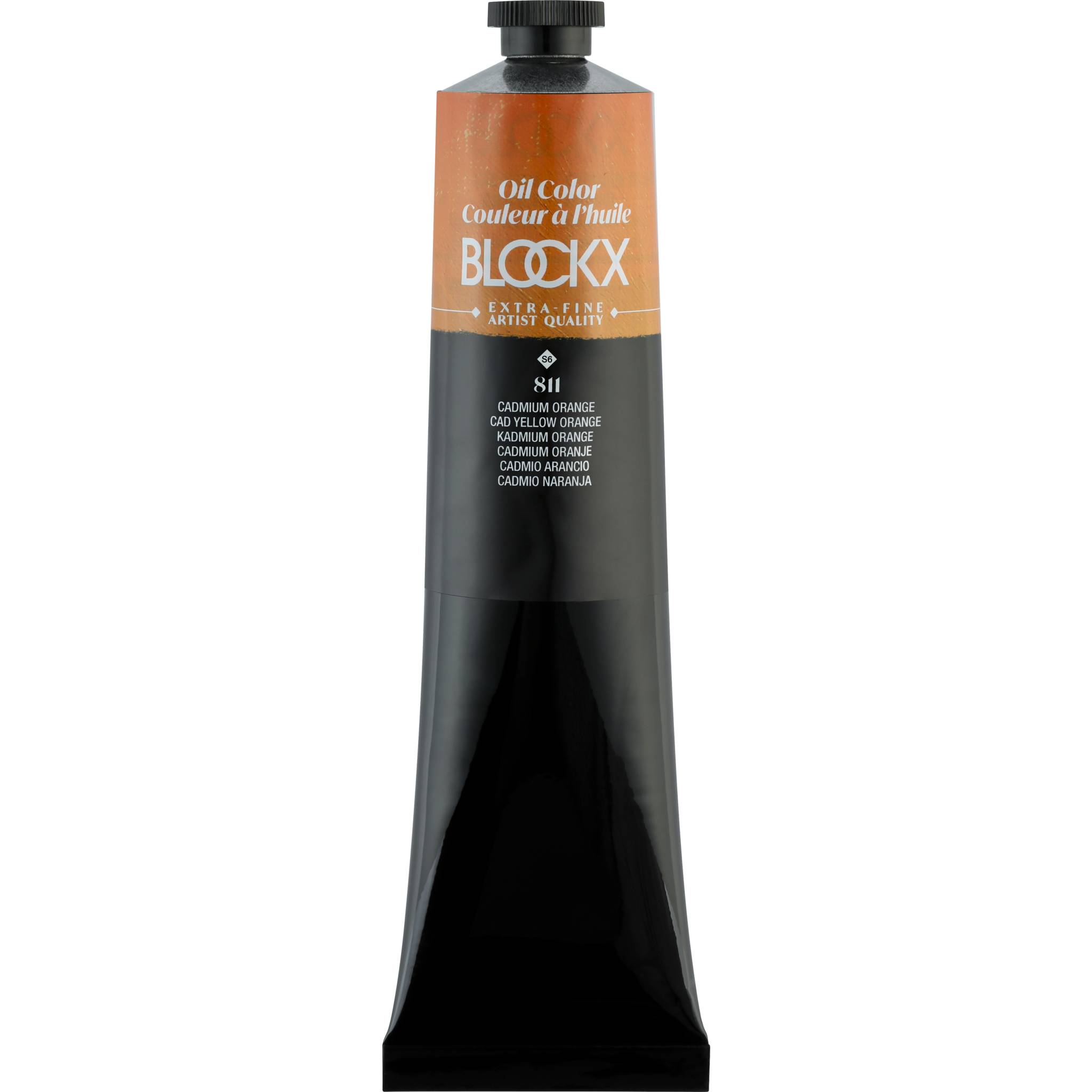 Blockx Ölfarbe, Kadmiumorange - Tube 200ml - Kadmiumorange 216811BXC