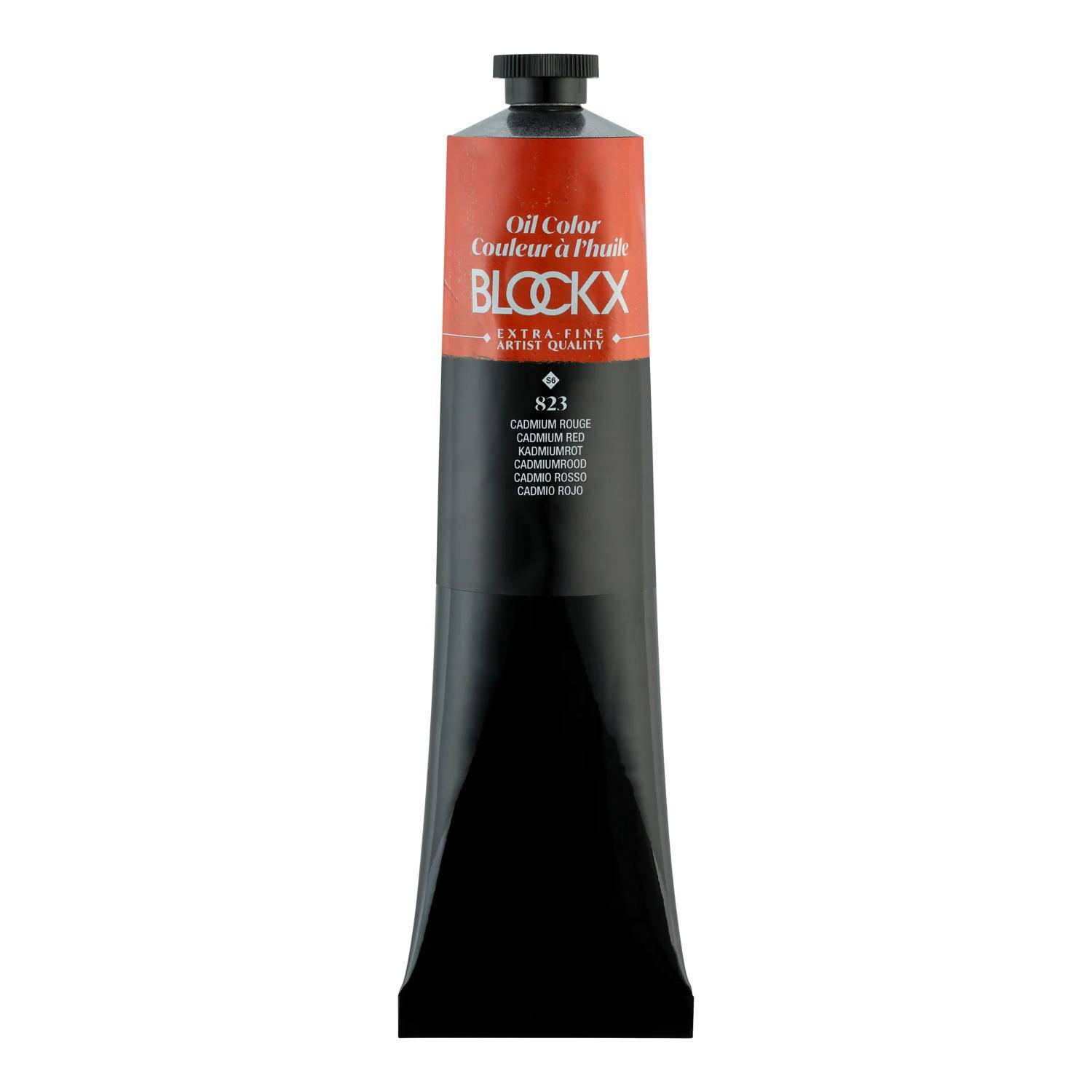 Blockx Ölfarbe, Kadmiumrot - Tube 200ml - Cadmium Rot 216823BXC
