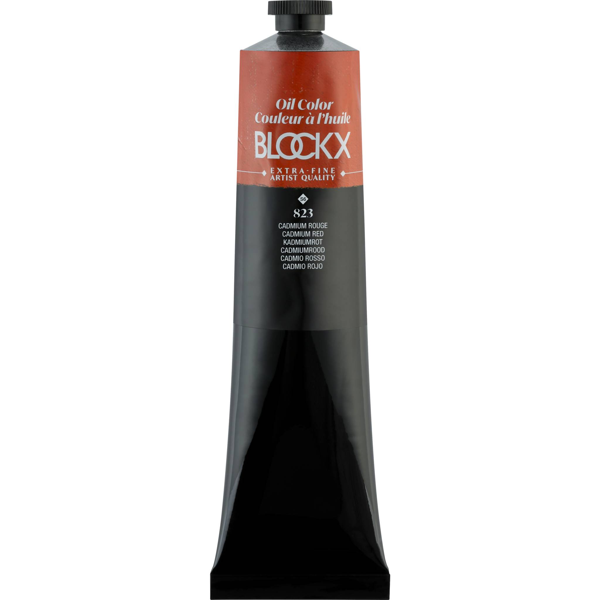 Blockx Ölfarbe, Kadmiumrot - Tube 200ml - Cadmium Rot 216823BXC