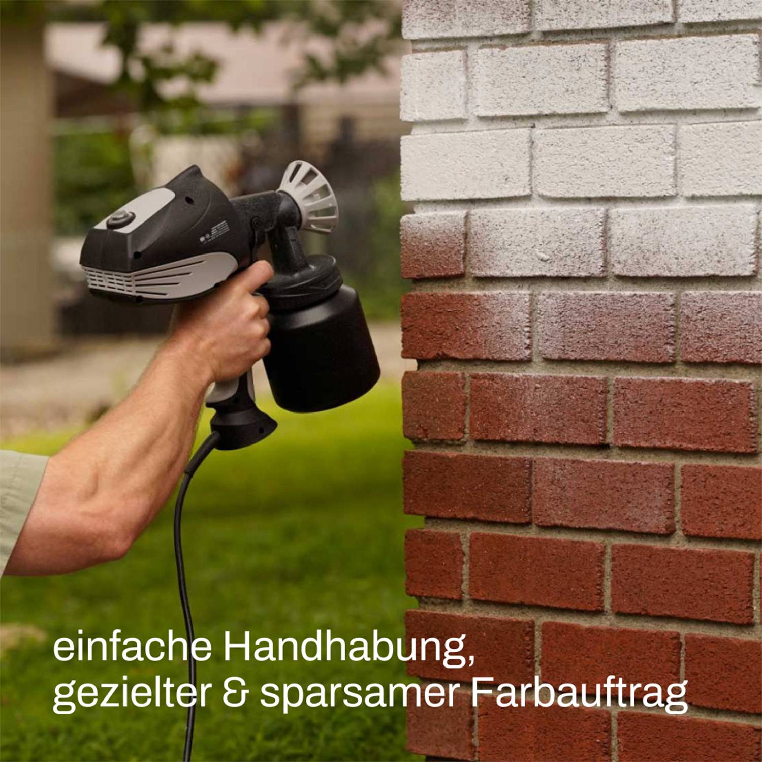 Hammersmith PaintBlast Ersatz Farbbehälter - Zubehör für Hammersmith PaintBlast Farbsprühsystem - Behälter für Lackierpistole - 800ml - inkl. De