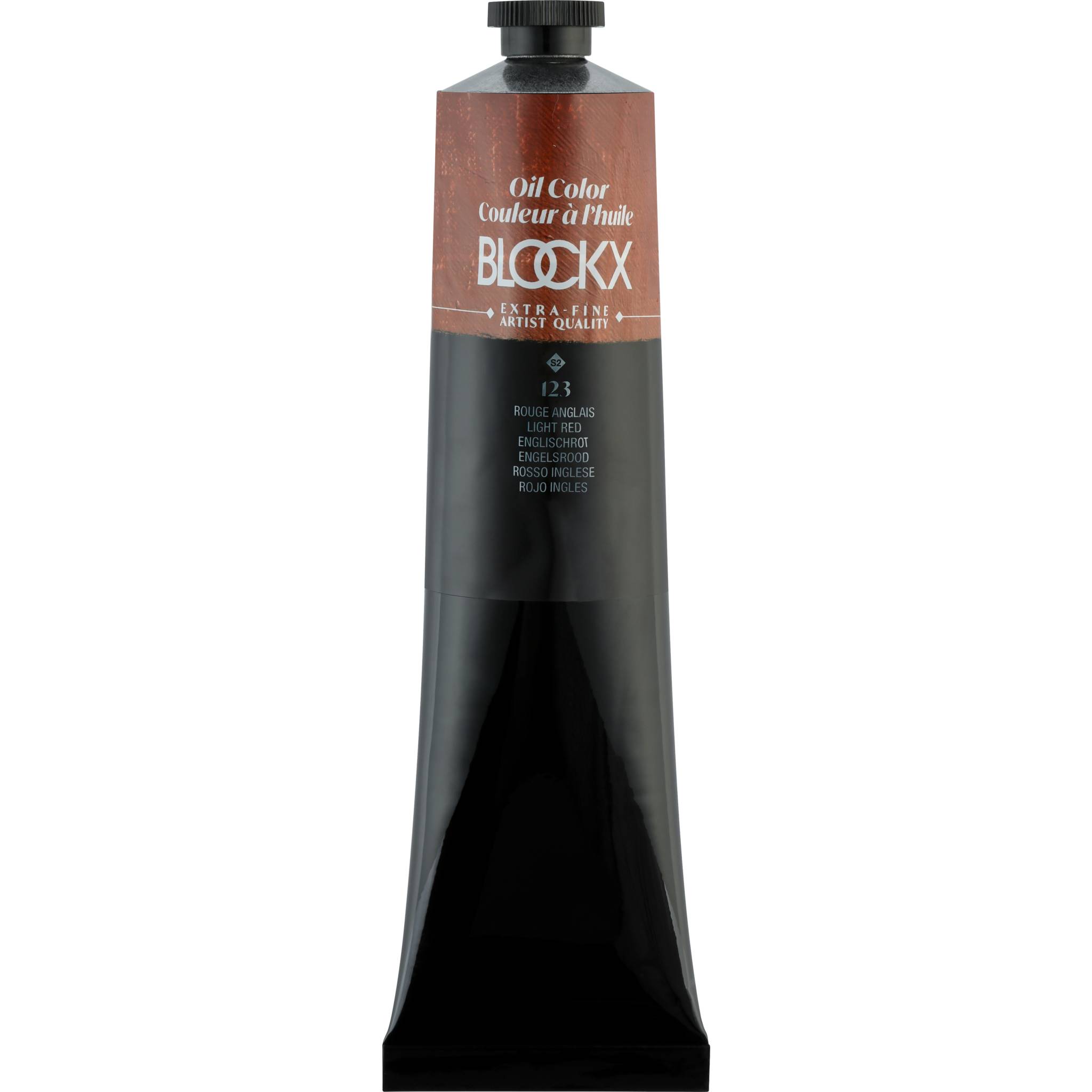 Blockx Ölfarbe, Englischrot - Tube 200ml - Englischrot 216123BXC