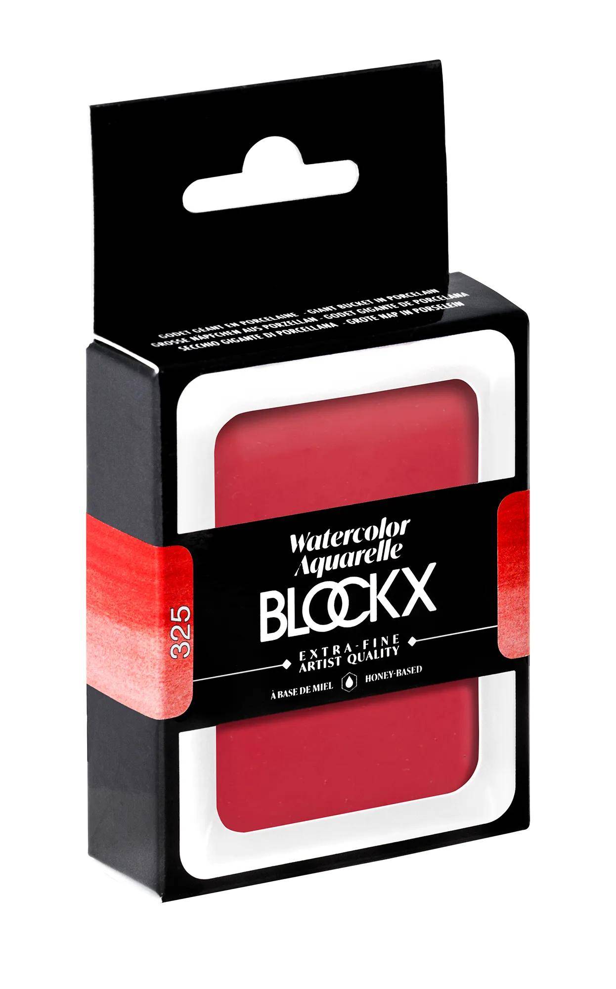 Blockx Aquarellfarbe, Großer Napf 18ml Cadmium Pourpre 45325BXC