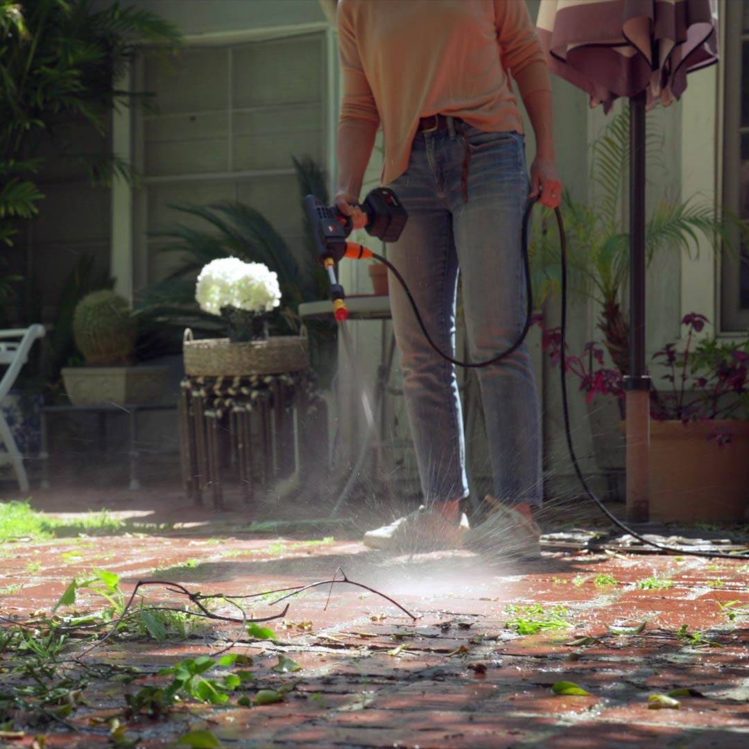 Hammersmith JetHawk - Akku Hochdruckreiniger - mobiler & kabelloser Hochdruckreiniger für Auto, Terrasse, Garten, Balkon & Fahrrad