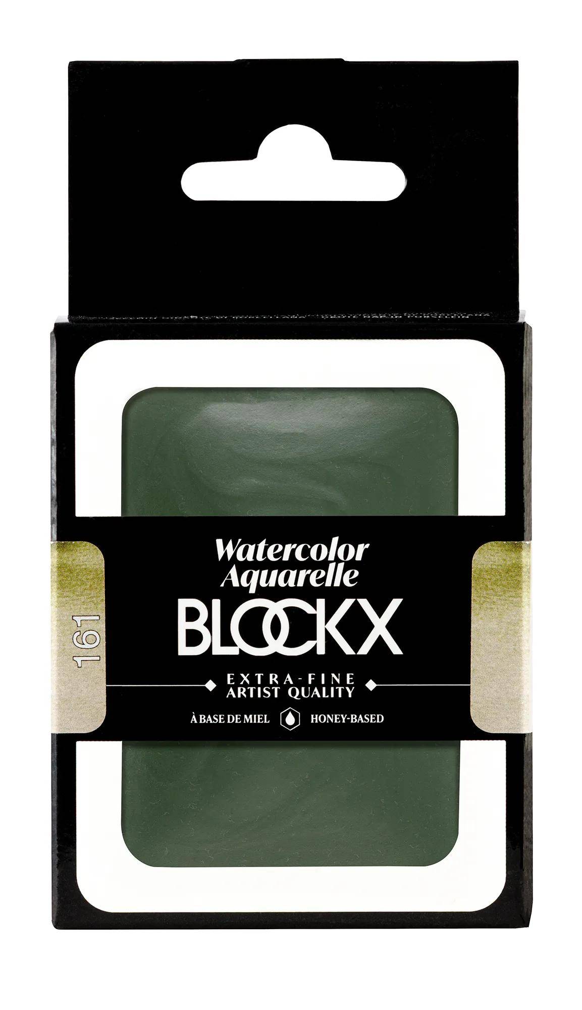 Blockx Aquarellfarbe, Grüne Erde - Großer Napf 18ml - Grüne Erde 45161BXC