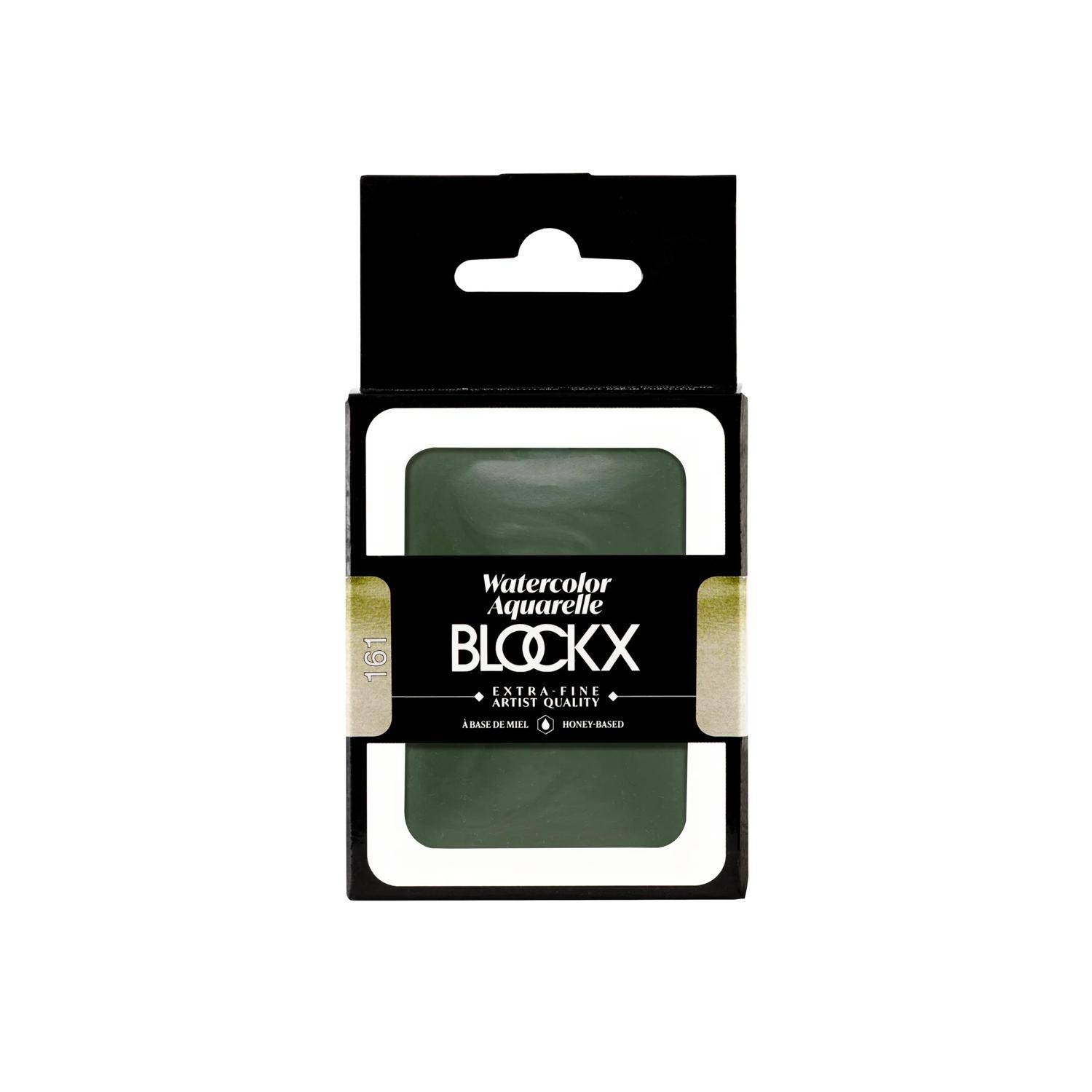 Blockx Aquarellfarbe, Grüne Erde - Großer Napf 18ml - Grüne Erde 45161BXC
