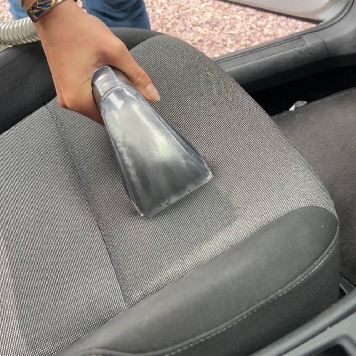 Livington StainEx Portables - Nass-Reinigungssystem - Polsterreiniger - Teppichreiniger mit Dualkammer - Nassauger - Waschsauger