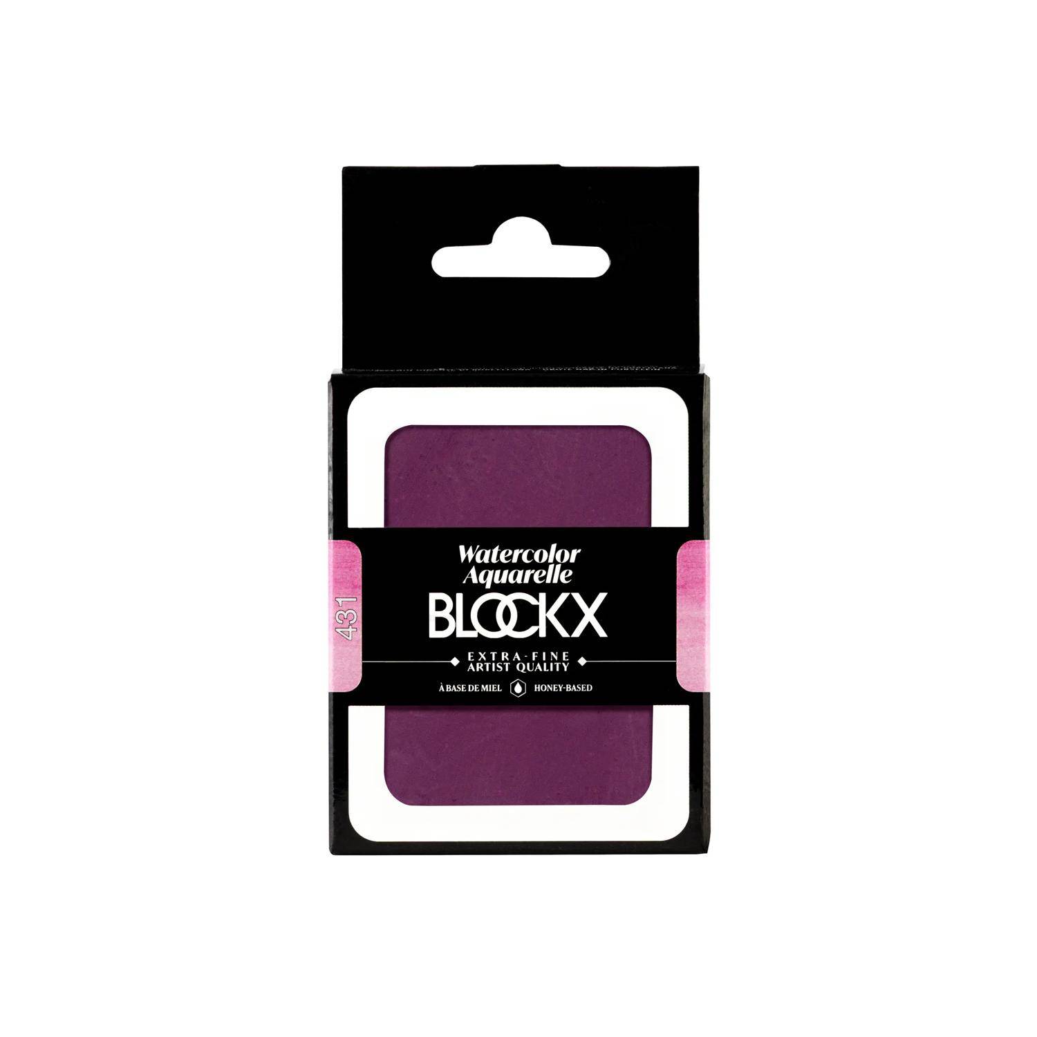 Blockx Aquarellfarbe, Kobaltviolett - Großer Napf 18ml - Kobaltviolett 45431BXC
