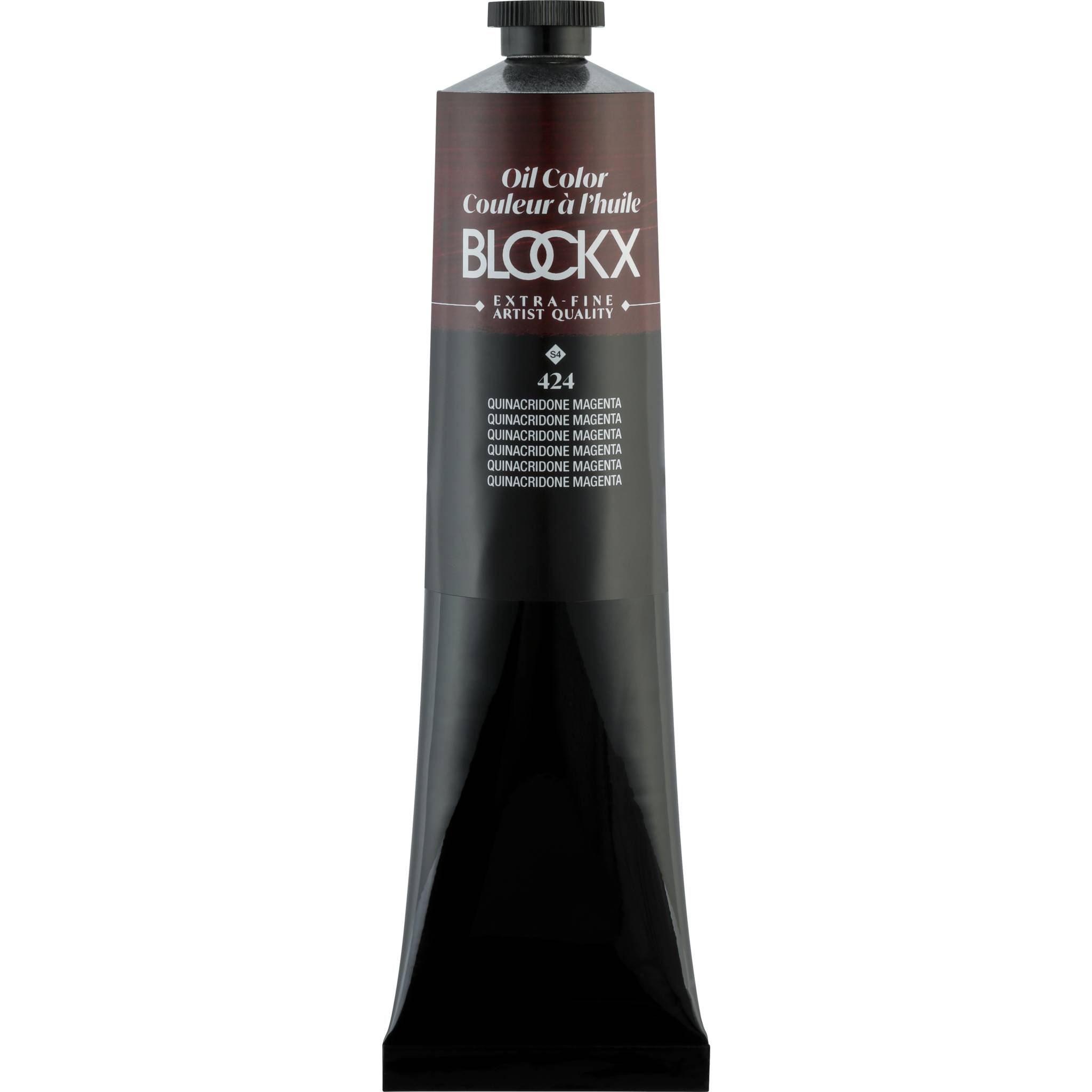 Blockx Ölfarbe, Quinacridon Magenta - Tube 200ml - Quinacridon Magenta 216424BXC